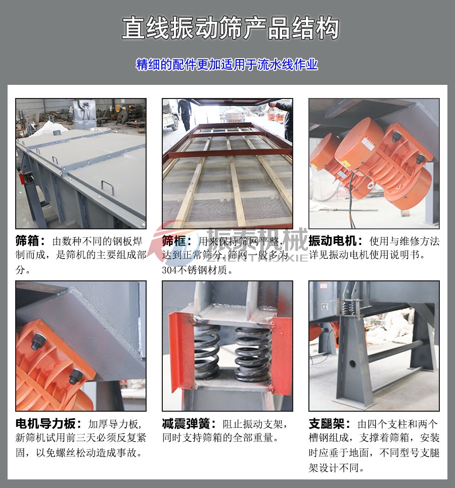 電池廢料直線(xiàn)振動(dòng)篩細(xì)節(jié)說(shuō)明